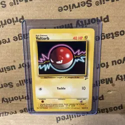 VOLTORB - Base Set 2 - 98/130 - Common - Pokemon Card - Unlimited - NM WOTC TCG - Image 1