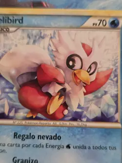 Delibird 39/123 HeartGold/SoulSilver Uncommon Spanish Pokemon Card - Image 2
