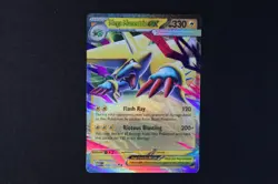 Mega Manectric ex 050/132 Holo Shiny Pokemon TCG Card Mega Evolution NEAR MINT - Image 3