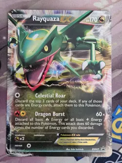 Rayquaza EX - BW47 - Pokemon Black & White Promo Ultra Rare Card MP - Image 1