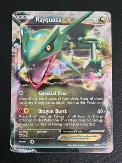 Rayquaza EX - BW47 - Pokemon Black & White Promo Ultra Rare Card MP - Image 2