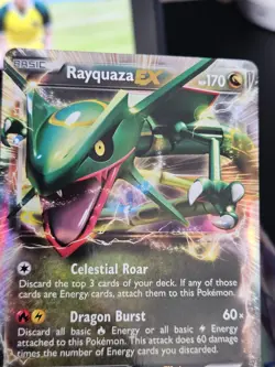 Rayquaza EX - BW47 - Pokemon Black & White Promo Ultra Rare Card MP - Image 4