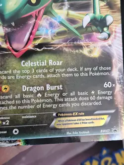 Rayquaza EX - BW47 - Pokemon Black & White Promo Ultra Rare Card MP - Image 5
