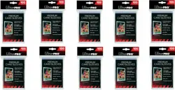 10 x Packs of 100 Ultra PRO Platinum Premium Card Soft Sleeves Clear Protector - Image 4