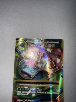 M Venusaur EX 100/108 Evolutions Pokemon Card Ultra Rare Near Mint DMG Excellent - Image 1