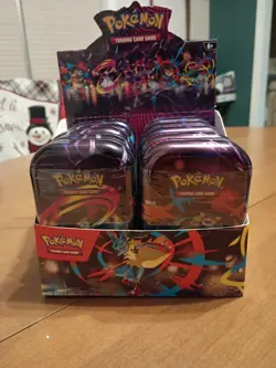 Pokemon Card Tins Lot Of 10 Factory Sealed - Image 1