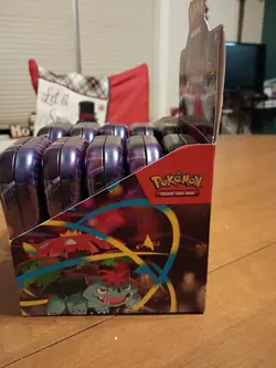 Pokemon Card Tins Lot Of 10 Factory Sealed - Image 2
