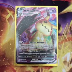 Pokemon Mimikyu VMAX 069/172 Brilliant Stars Ultra Rare Holo Card English - Image 1