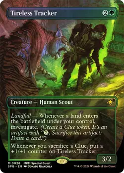 Tireless Tracker Foil Murders at Karlov Manor Special Guests NM MTG - Image 1