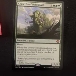 Craterhoof Behemoth Tarkir: Dragonstorm Regular - Image 1