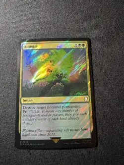 2024 MTG Magic The Gathering PIP Fallout Surge Foil #622 Atomize - Image 1