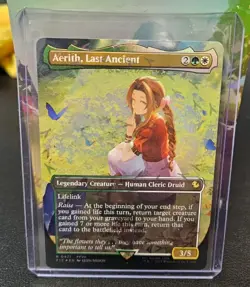 Aerith, Last Ancient (Borderless) (Chocobo Track Foil) Final Fantasy Foil - Image 1