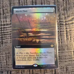Marsh Flats Extended Art Foil - NM/LP - MH2 - MTG - Image 1