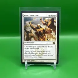 True Conviction #25 (LP) Scars of Mirrodin SOM Magic MTG - Image 1