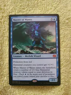 Magic: the Gathering- Master of Waves - Near Mint Foil - Image 1