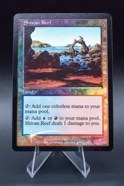 Shivan Reef: 2001 Magic the Gathering - Apocalypse Foil - Image 1