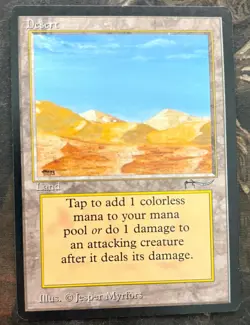 *** ARABIAN NIGHTS Desert (Campfire Variant) *** NM-Mint Beauty! - Magic MtG - Image 1