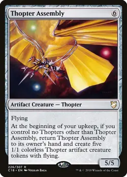 1x Thopter Assembly NM Eng MTG - Commander 2018 - Image 1