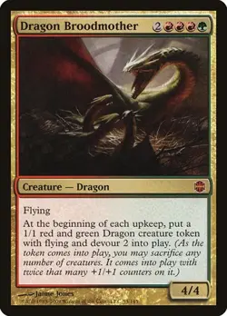 Dragon Broodmother - Foil ARB LP MTG - Image 1