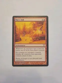 War's Toll [Dissension] Magic the Gathering LP MTG - Image 1