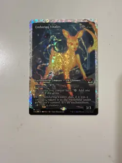 Enduring Vitality (Showcase) (Fracture Foil) Duskmourn: House of Horror Foil - Image 1