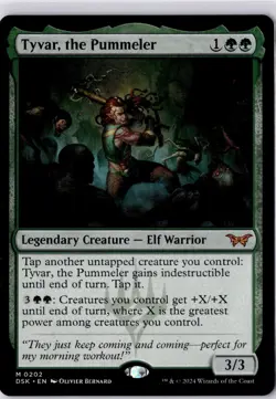 Tyvar, the Pummeler Duskmourn: House of Horror Regular NM M 0202 - Image 1