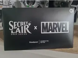 Secret Lair x Marvel Deadpool MTG Rainbow Foil Edition - New/Factory Sealed - Image 1