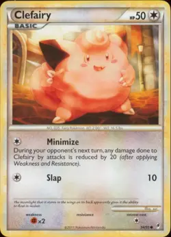 2x (COL-054) Clefairy (C) Pokemon Call of Legends Card # 54 - Image 1