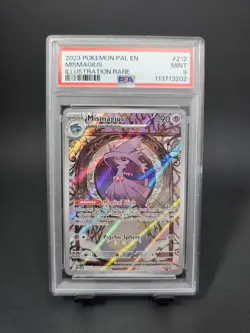 2023 POKEMON PAL EN-PALDEA EVOLVED ILLUSTRATION RARE #212 MISMAGIUS PSA 9 - Image 1