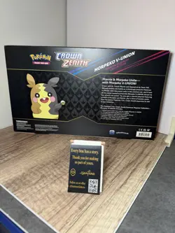 Pokemon TCG Crown Zenith Morpeko V-Union Premium Playmat Collection Box Sealed - Image 5