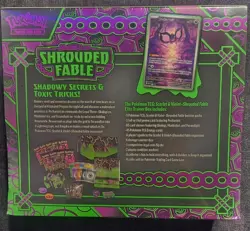 POKEMON SCARLET & VIOLET SHROUDED FABLE SEALED ELITE TRAINER BOX ETB - Image 2