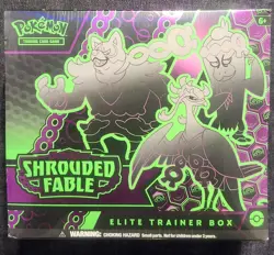 POKEMON SCARLET & VIOLET SHROUDED FABLE SEALED ELITE TRAINER BOX ETB - Image 5