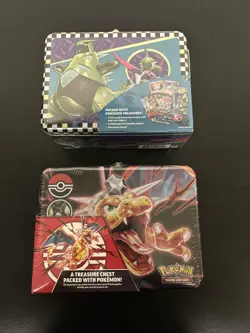 Pokemon TCG: Collector Chest (Fall 2023) & 2024 New Factory Sealed 12x Boosters 820650853050 - Image 1