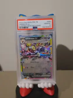 Pokemon Prismatic Evolutions Umbreon EX Surprise Box Exclusive Stamped PSA 10 - Image 1