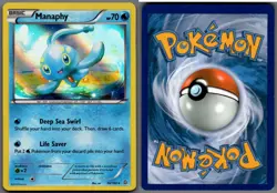 2015 Pokemon, XY Primal Clash, #56/160 Manaphy, Holo Rare - Image 1
