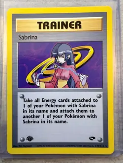 Trainers: Sabrina, Giovanni, Blaine and Koga - (Pokemon) Gym Challenge - 1st Ed - Image 2