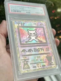 2000 POKEMON GAME MOVIE POKEMON 2000 MOVIE ANCIENT MEW PSA 5 - Image 1