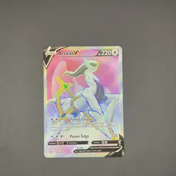 Arceus V Sword & Shield: Brilliant Stars 165/172 Full Art Pokemon TCG NM (A1) - Image 1