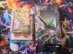 Pokemon Rayquaza V Battle Deck Opened Complete - Image 1