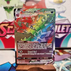 Eternatus VMAX 192/189 Rainbow - Darkness Ablaze - Pokemon TCG - SHIPS FAST - Image 1