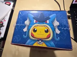 Japanese Pokemon Center Pikachu Pretend Magikarp Gyarados Poncho Promo New Box - Image 5