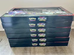 Pokemon TCG Paldean Fates Great Tusk Iron Treads Ex Premium Collection Case of 6 - Image 3