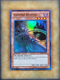 Yugioh Vampire Hunter SHSP-EN034 Super Rare 1st Ed MP - Image 1