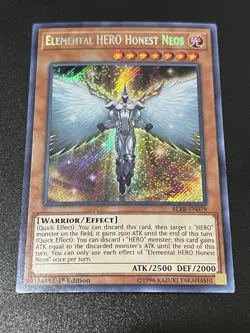 Elemental Hero Honest Neos - BLRR-EN079 - Secret - 1st Edition - NM - YuGiOh! - Image 1
