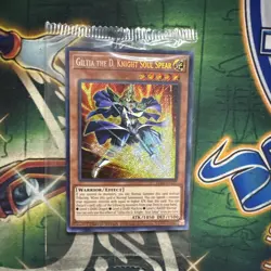 Yugioh! Giltia the D. Knight Soul Spear LDS3-EN137 Secret Rare Limited Sealed - Image 1