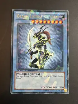 Yu-Gi-Oh TCG Duel Terminal 7 #DT07-EN030 Black Luster Soldier NM/LP - Image 1