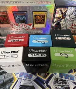 Konami Yu-Gi-Oh! Legendary Collection Duel Power Lot Ultra PRO Boxes - Image 1