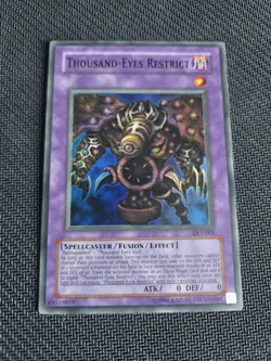 Thousand-Eyes Restrict DL1-001 Super Rare Unlimited Edition NM Yugioh - Image 1