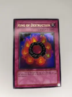 Ring of Destruction IOC-SE3 (Limited Edition, Ultra Rare, Lightly Played) Yugioh - Image 1