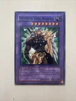 Yu-Gi-Oh! TCG Elemental Hero Wildedge Mattel Action Figure Series 2 - Image 3